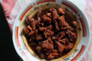 Tongseng biawak bu tini