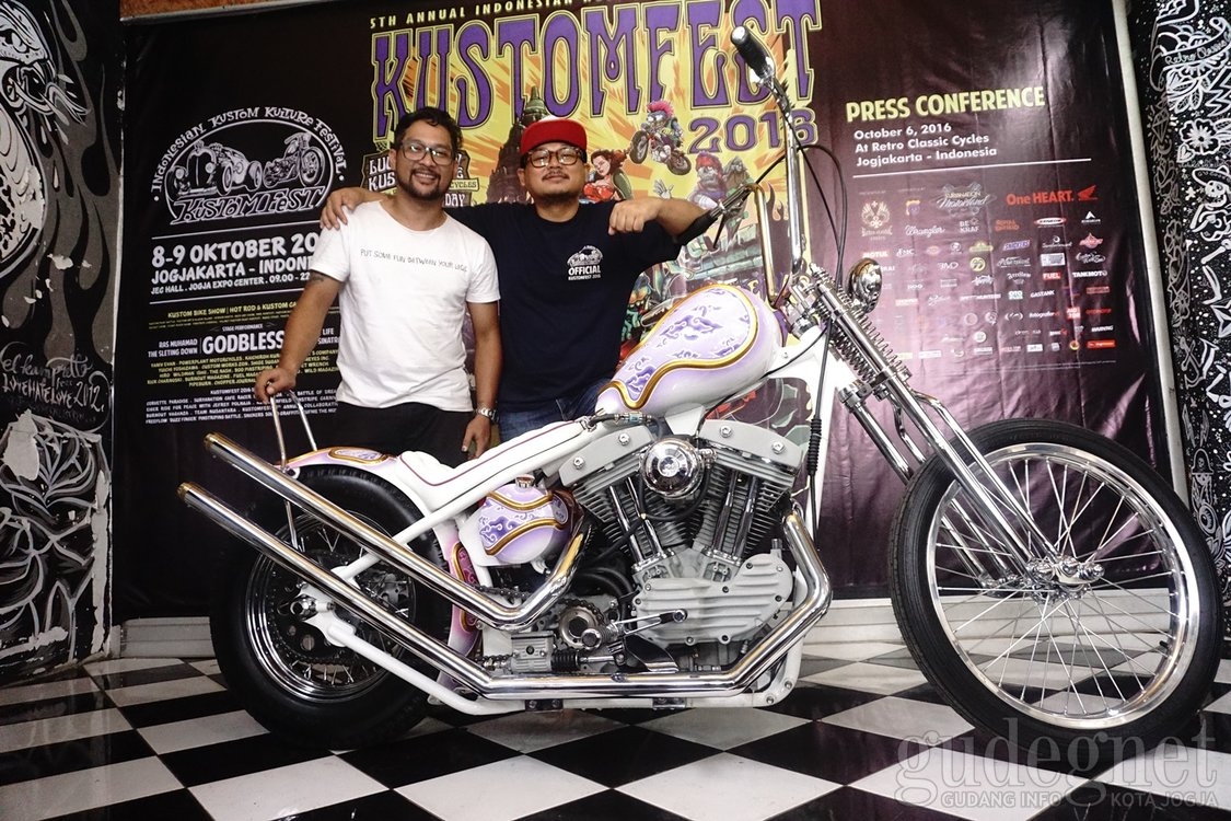 Kereta Paksi Naga Liman Cirebon, Inspirasi Kebo Bule "Lucky Draw" Kustomfest 2016