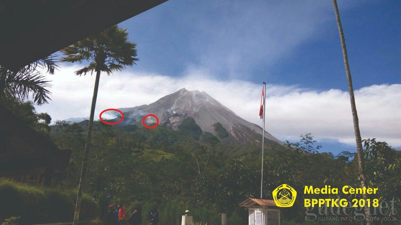 Bukan Awan Panas, Kebakaran Hutan Merapi Disebabkan Material Jatuhan Panas Bukan Awan Panas, Kebakaran Hutan Merapi Disebabkan Material Jatuhan Panas