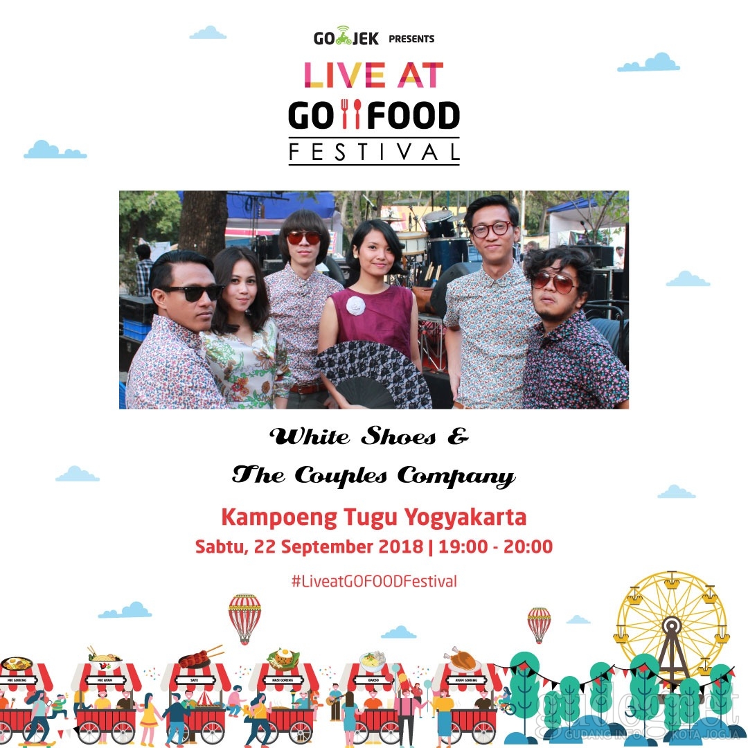 White Shoes & The Couples Company Meriahkan Akhir Pekan di LIVE at Go-Food Festival