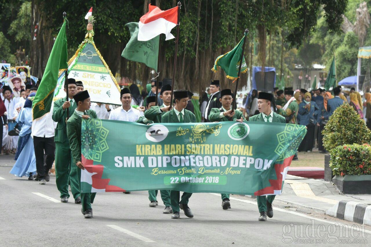 2.000 Santri Sleman Ikuti Peringatan Hari Santri Nasional 