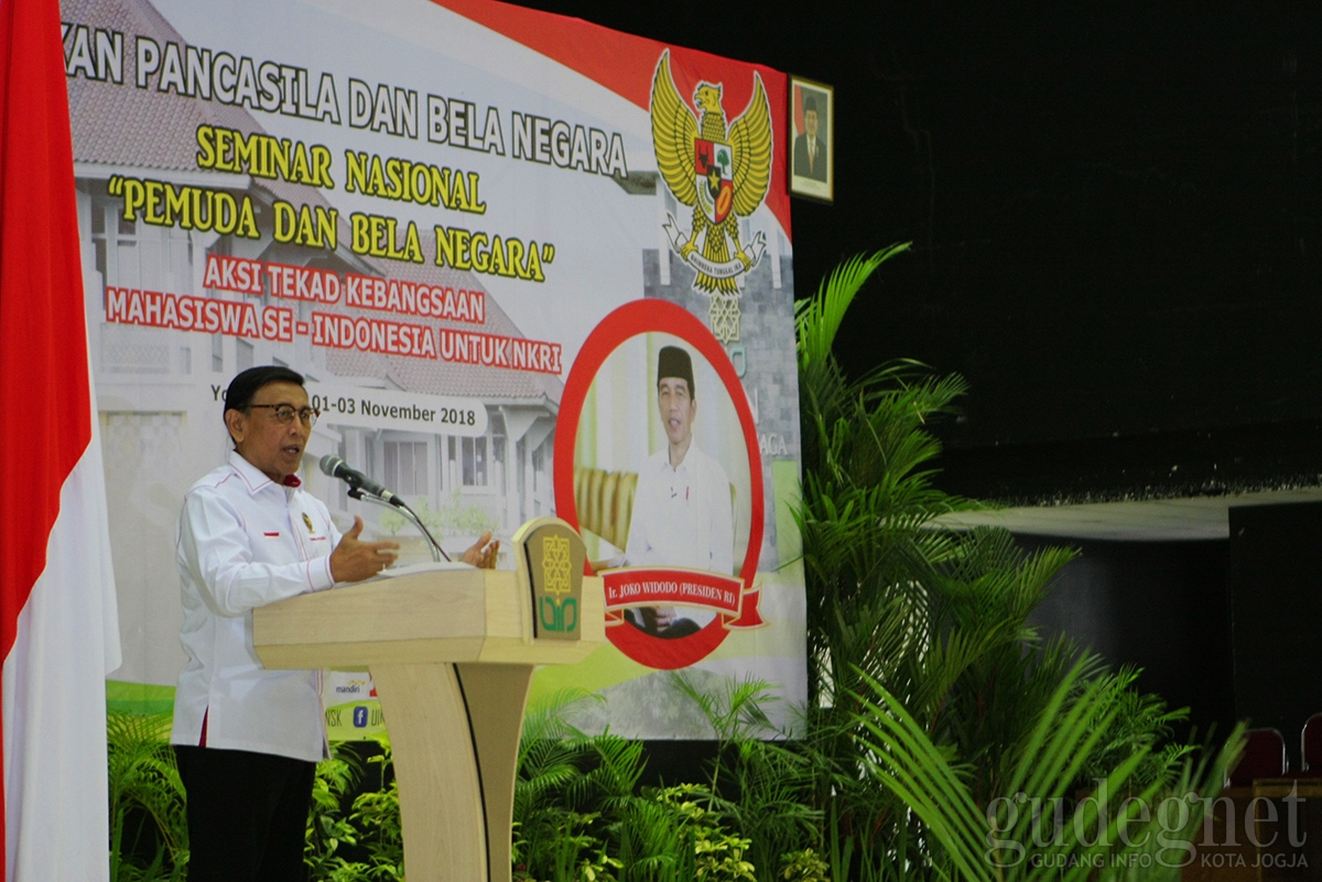 Menkopolhukam: Kalau Tidak Cinta Indonesia 'Kebangeten'