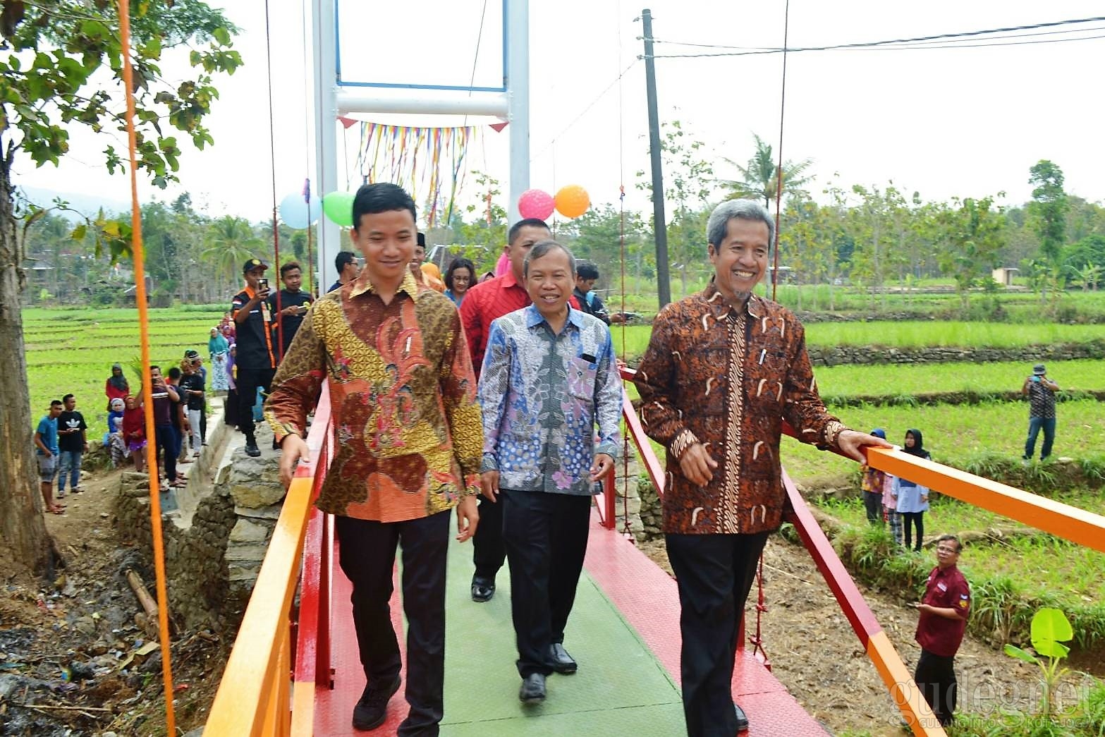 Jembatan Gantung Jeruk Legi Gunungkidul Berfungsi Kembali Jembatan Gantung Jeruk Legi Gunungkidul Berfungsi Kembali