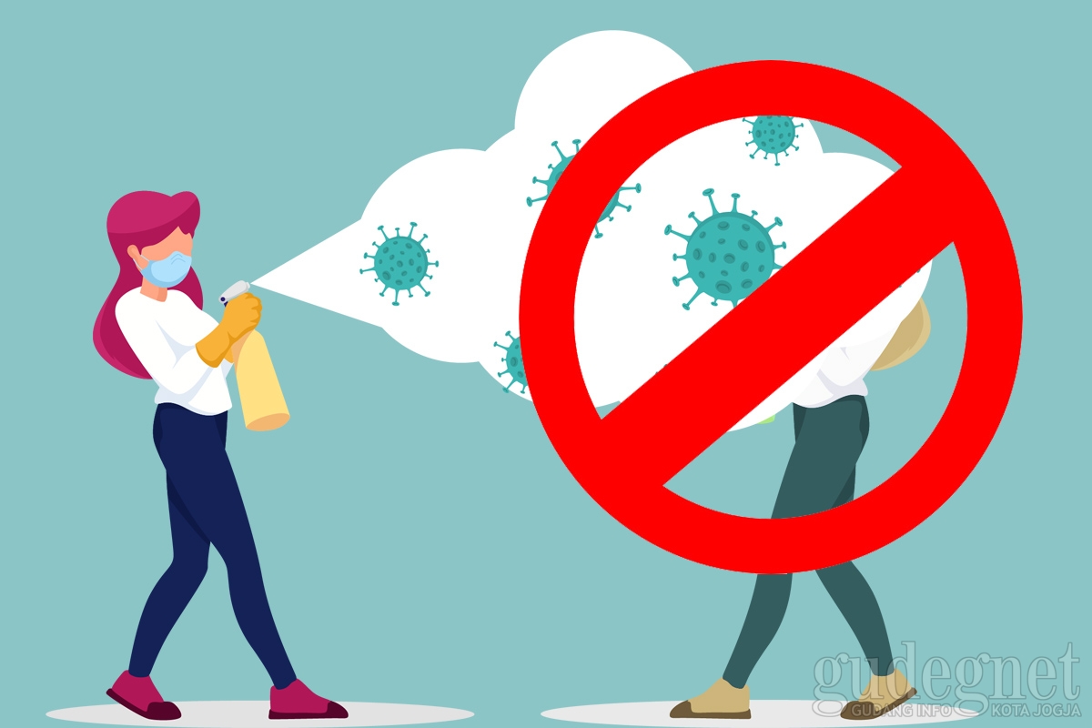 Jangan Semprot Disinfektan ke Tubuh Jangan Semprot Disinfektan ke Tubuh