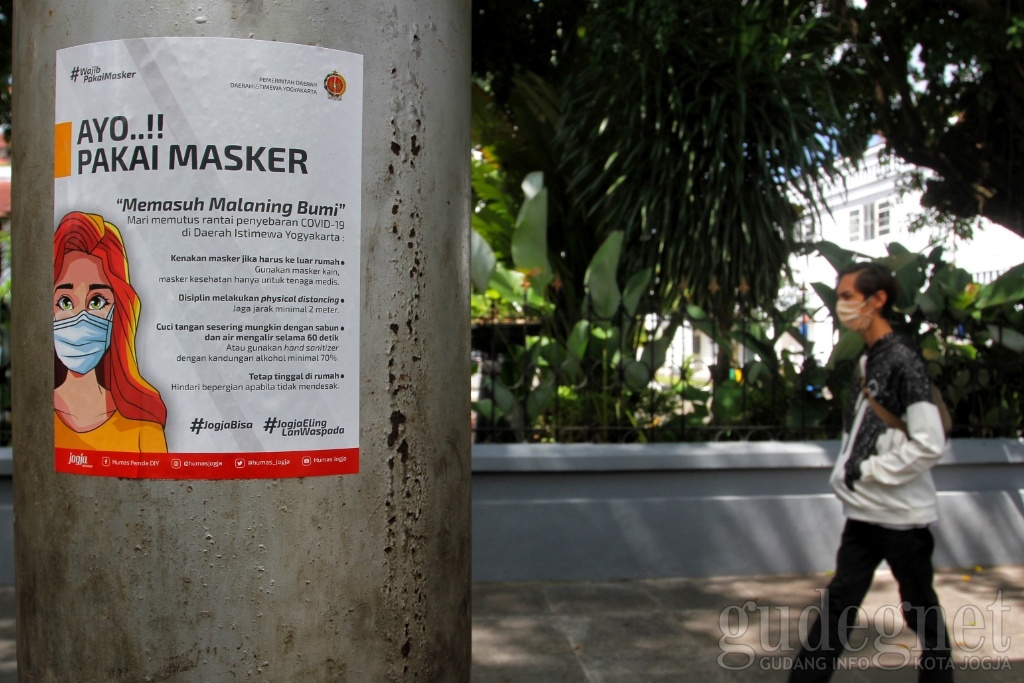 Tidak Pakai Masker, Bakal Kena Denda 100 Ribu Rupiah
