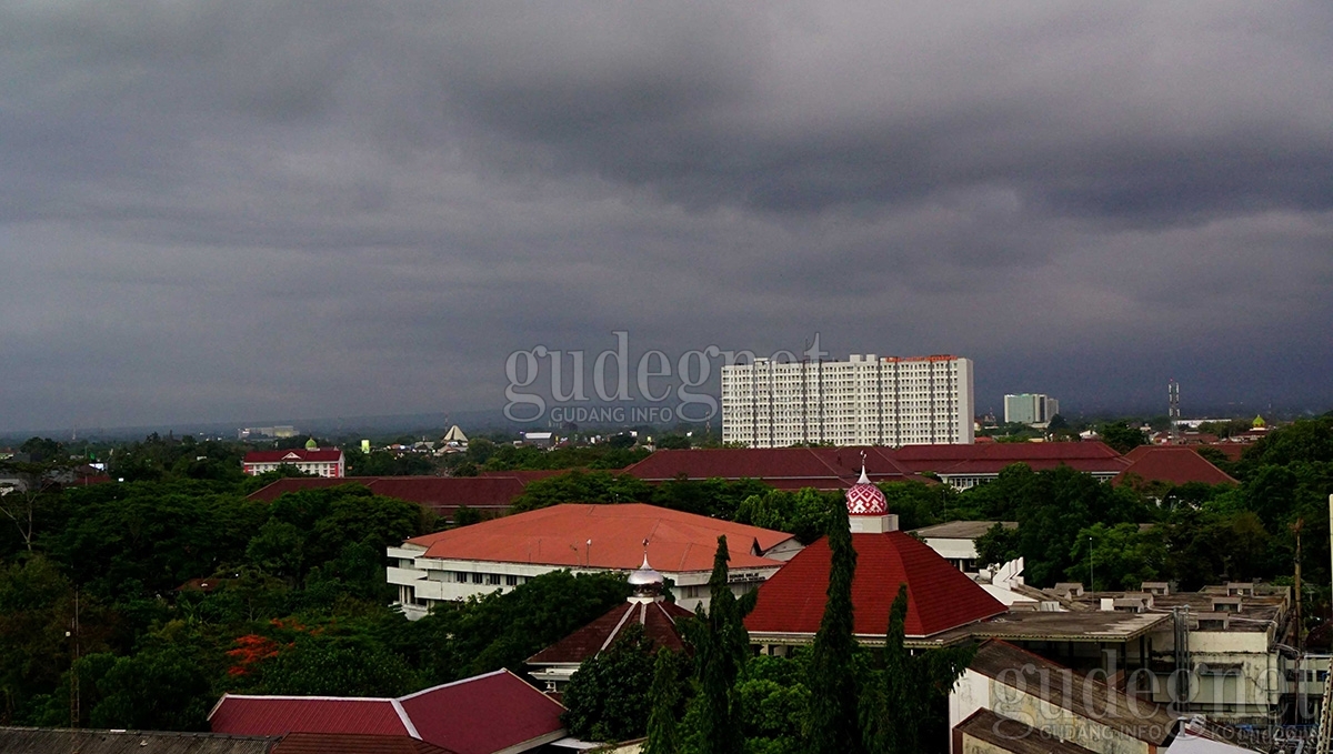 Prakiraaan Cuaca Hari Ini, Sebagian Wilayah DIY Hujan
