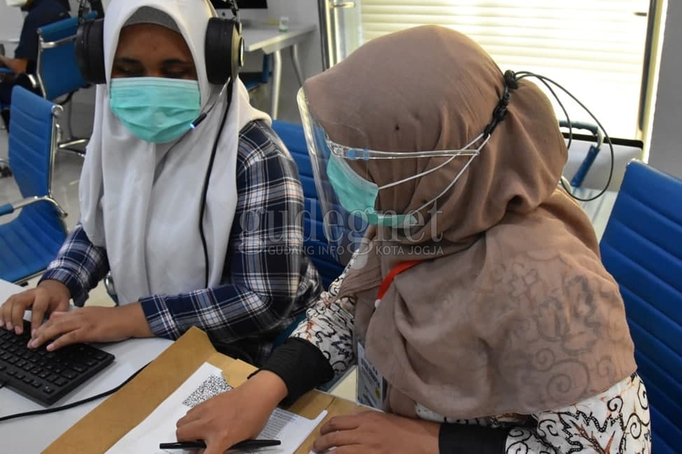 Peserta UTBK Difabel Ikuti Tes di UNY