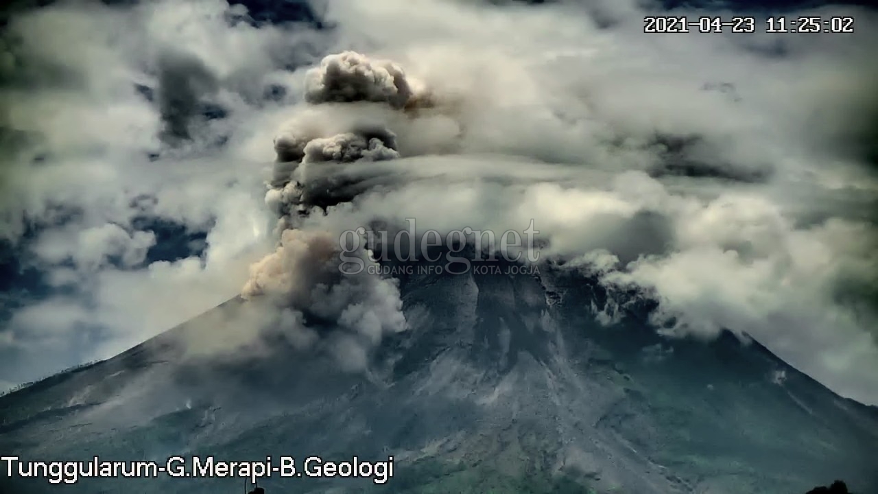 Wedhus Gembel Merapi Meluncur Sejauh 2.000 Meter