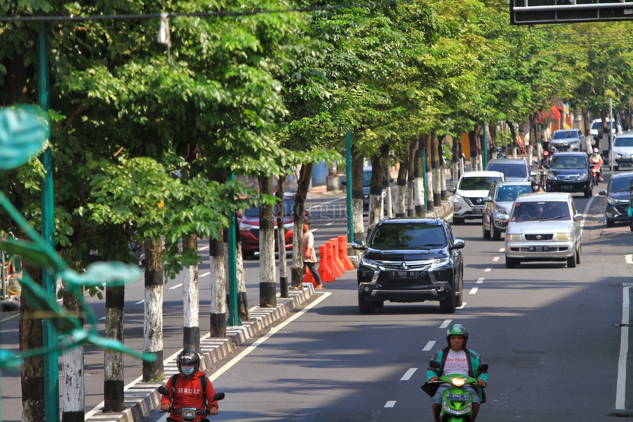 Divider dan Pohon Jalur Giratori Malioboro Akan Dibongkar 