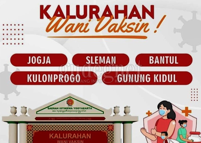 Biro Tapem Setda DIY Gelar Kalurahan Wani Vaksin Biro Tapem Setda DIY Gelar Kalurahan Wani Vaksin