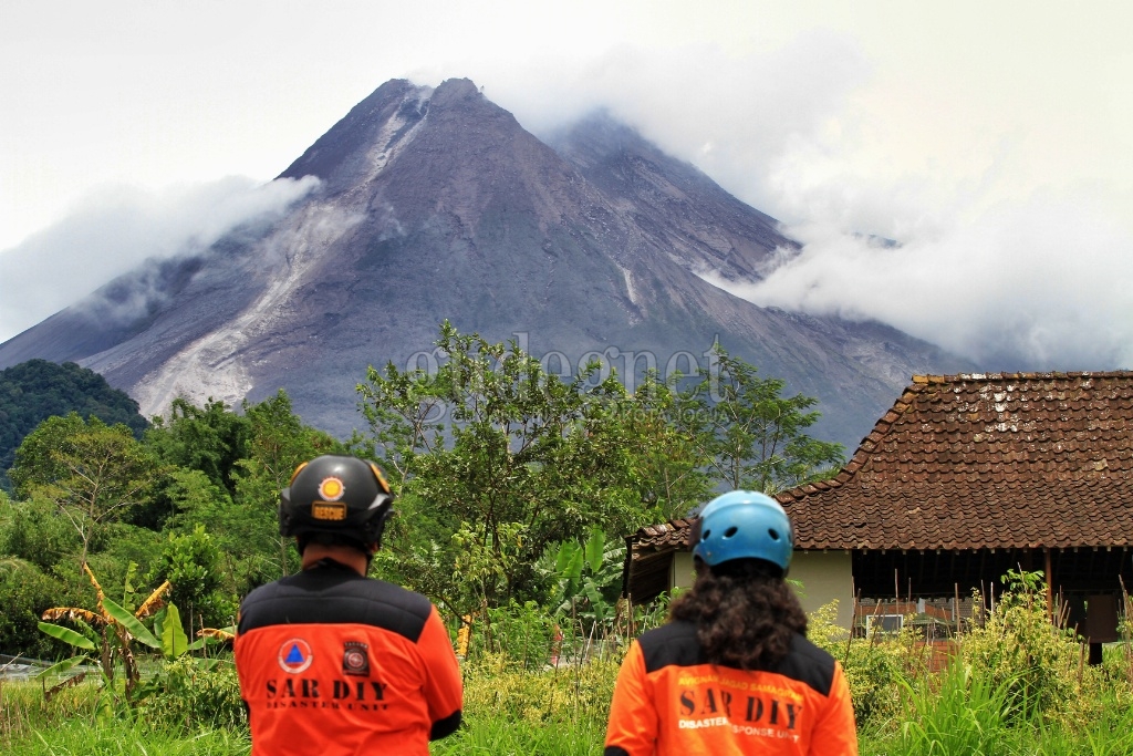 Pekan Ini Merapi Alami 1.068 Gempa Guguran