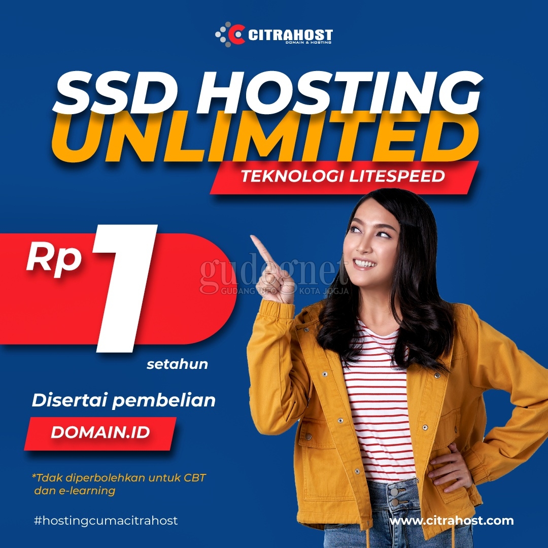 Citrahost Hadirkan Promo Domain Hosting Unlimited Cuma Rp.1