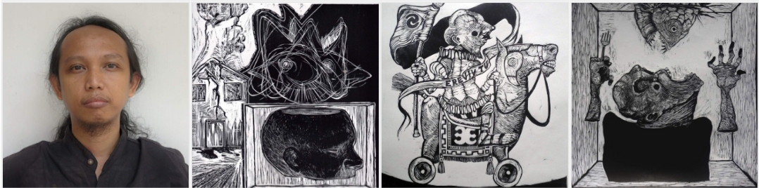 Perupa Rizal Eka Pramana Gelar Pameran di Miracle Prints Perupa Rizal Eka Pramana Gelar Pameran di Miracle Prints