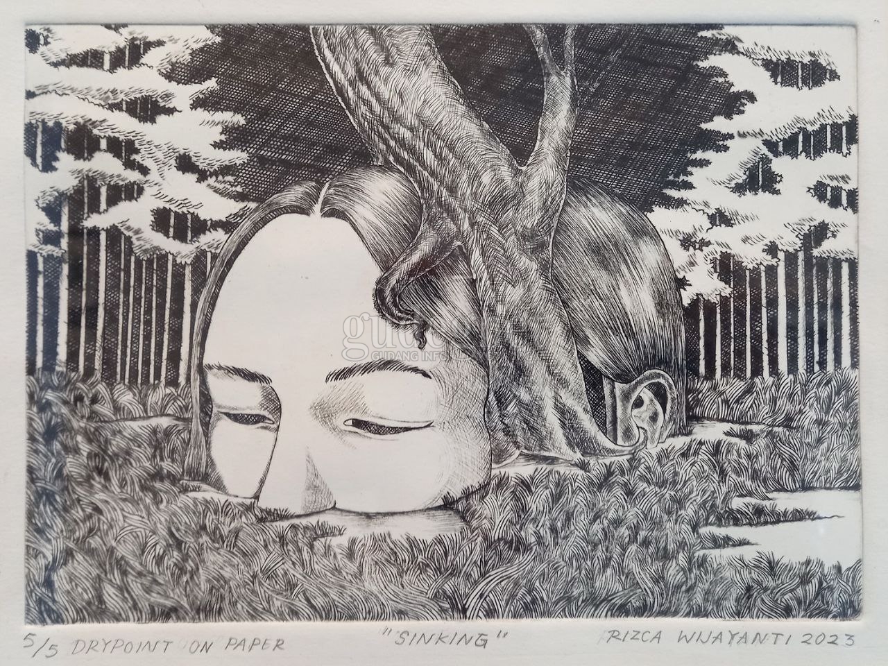 Mengenal Teknik Cetak Dalam &ldquo;Drypoint&rdquo;