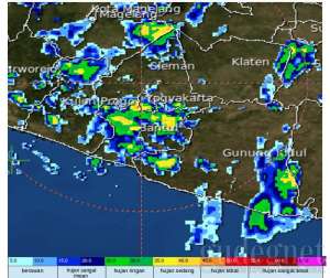 Hujan Bakal Merata di DIY dalam 2-3 Hari Mendatang