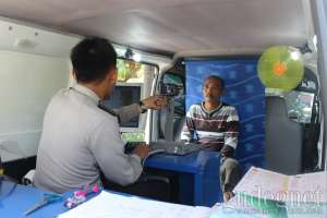 Layanan SIM Keliling Hari ini