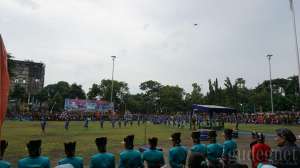 67 Bregada Sleman Ikuti Upacara Perayaan HUT Sleman Ke-102