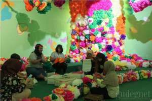 Mengunjungi Healing Garden Karya Hiromi Tango di Art Jog 2018