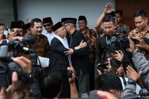 Kunjungan Persahabatan KH Ma'ruf Amin dan Buya Syafii Maarif