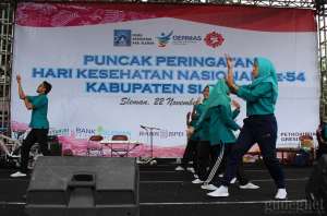 Peringati Hari Kesehatan, Sleman Luncurkan Senam Germas