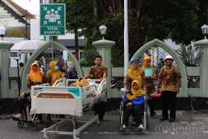 RS PKU Muhammadiyah Gelar Simulasi Penanganan Bencana Gempa