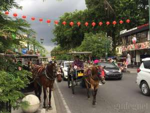 Suasana Malioboro Menjelang Imlek