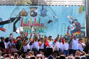 Ribuan Milenial Hadiri Millenial Road Safety Festival di Titik Nol