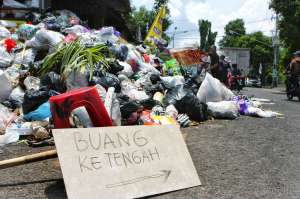 TPST Piyungan Tutup, Sampah Menumpuk di Sejumlah Titik Kota Yogyakarta