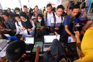 UPN Diserbu Ratusan Pencaker Job Fair 2019