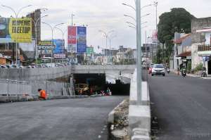 Underpass Kentungan Beroperasi Awal Maret 2020