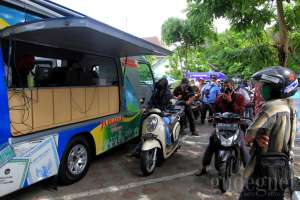 Drive Thru, Cetak KTP-el Cuma 3 Menit di Balaikota Yogyakarta