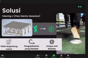 Wow...Mahasiswa UGM Rancang Ubin Hasilkan Tenaga Listrik