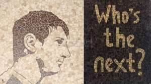 Mozaik Limbah Tempurung Kelapa Jon Paul Irwan