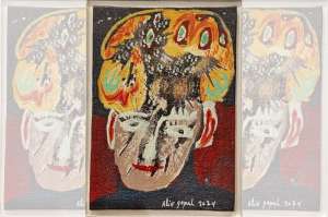 Tiga Rupa Alie Gopal dalam “Abstract Portrait” Tiga Rupa Alie Gopal dalam “Abstract Portrait”